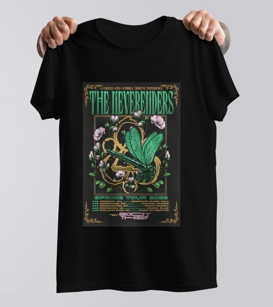 The Neverenders Spring 2026 Tour T-Shirt