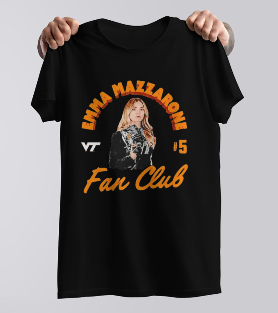 Emma Mazzarone VT Hokies Fan Club #5 T-Shirt