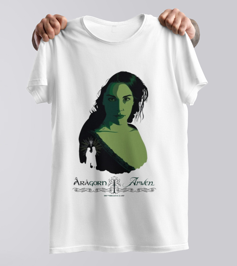 Aragorn Arwen The Lord Of The Rings T-Shirt