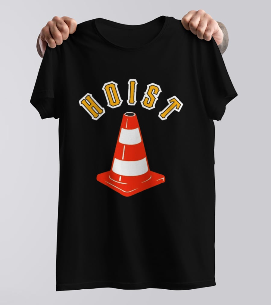 Pittsburgh Pirates Hoist Traffic Cone T-Shirt