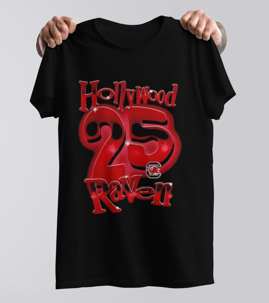 Hollywood 25 Raven Johnson SC Gamecocks T-Shirt