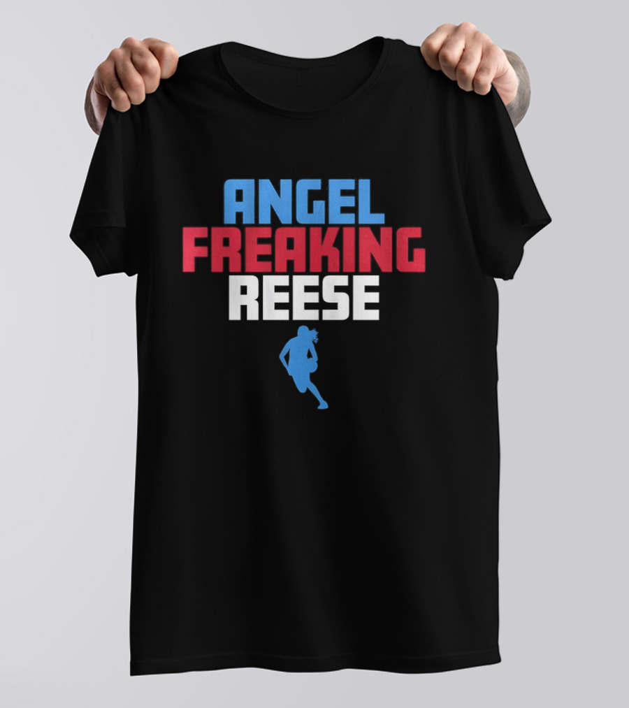 Angel Freaking Reese Atlanta Dream Basketball WNBA T-Shirt
