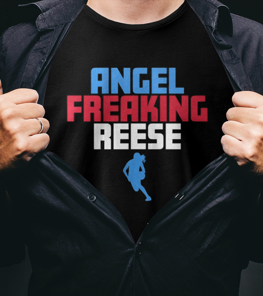 Angel Freaking Reese Atlanta Dream Basketball WNBA T-Shirt