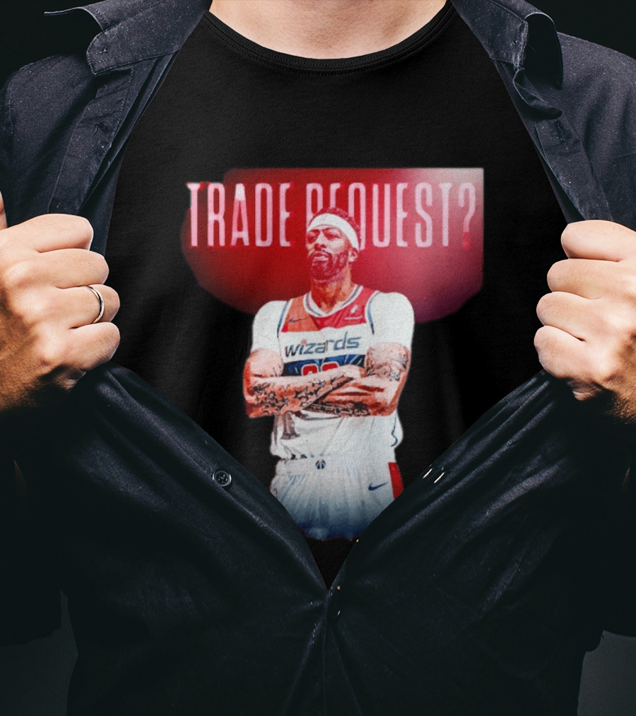 Trade Request Anthony Davis Washington Wizards Basketball Player T-Shirt