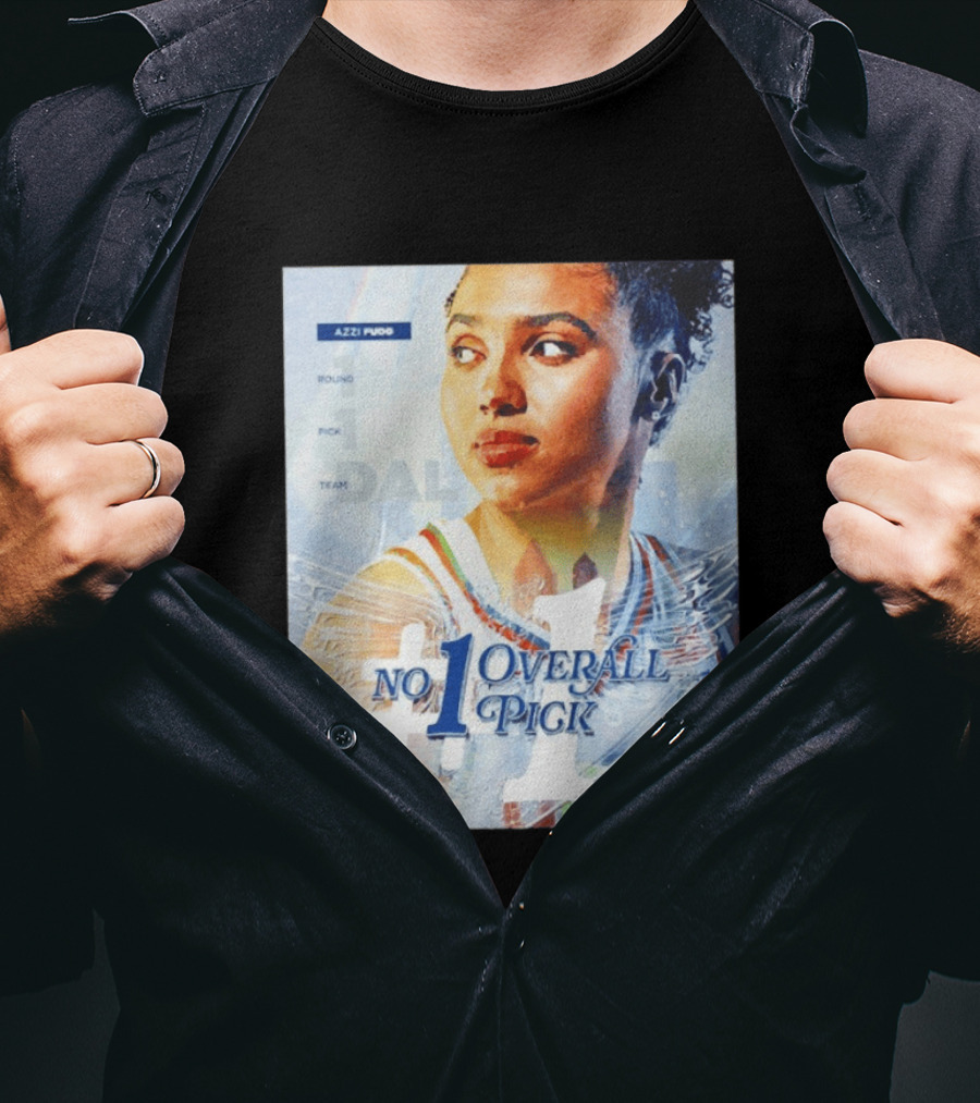 Azzi Fudd UConn Huskies No 1 Overall Pick 2026 WNBA Draft T-Shirt