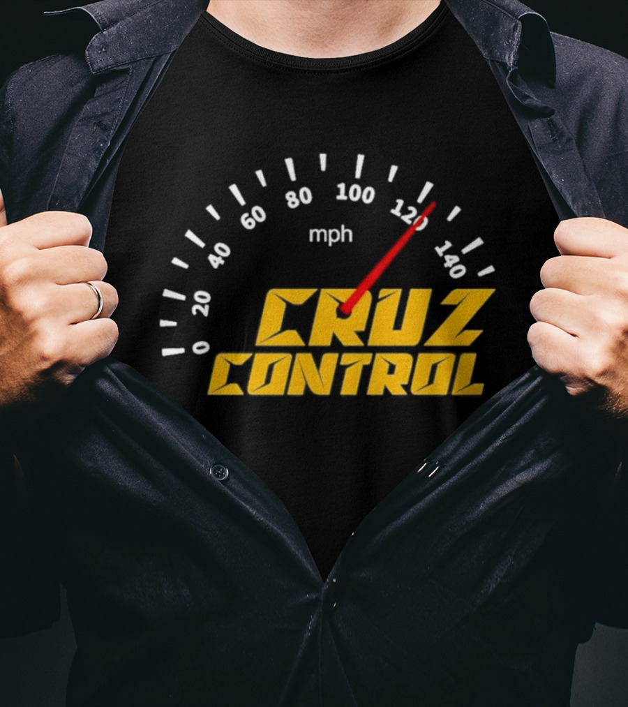 Cruz Control Speedometer MPH Pittsburgh Pirates T-Shirt