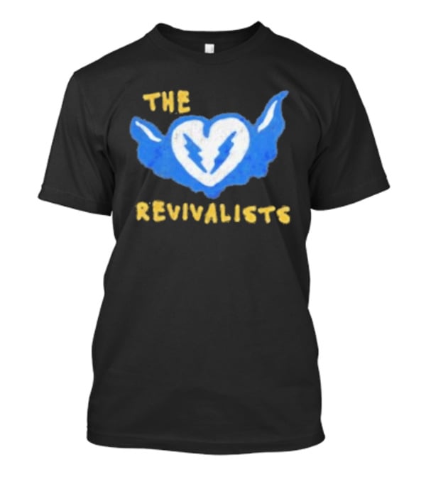 The Revivalists Winged Heart With Lightning Bolt T-Shirt
