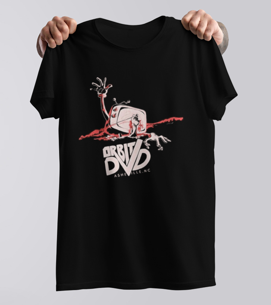 Orbit Evil Dead Video Cult Classic Horror Mash Up T-Shirt