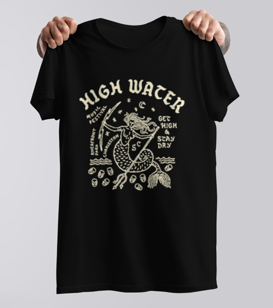 High Water Mermaid Festival 2026 Magic Dreams Under The Stars T-Shirt