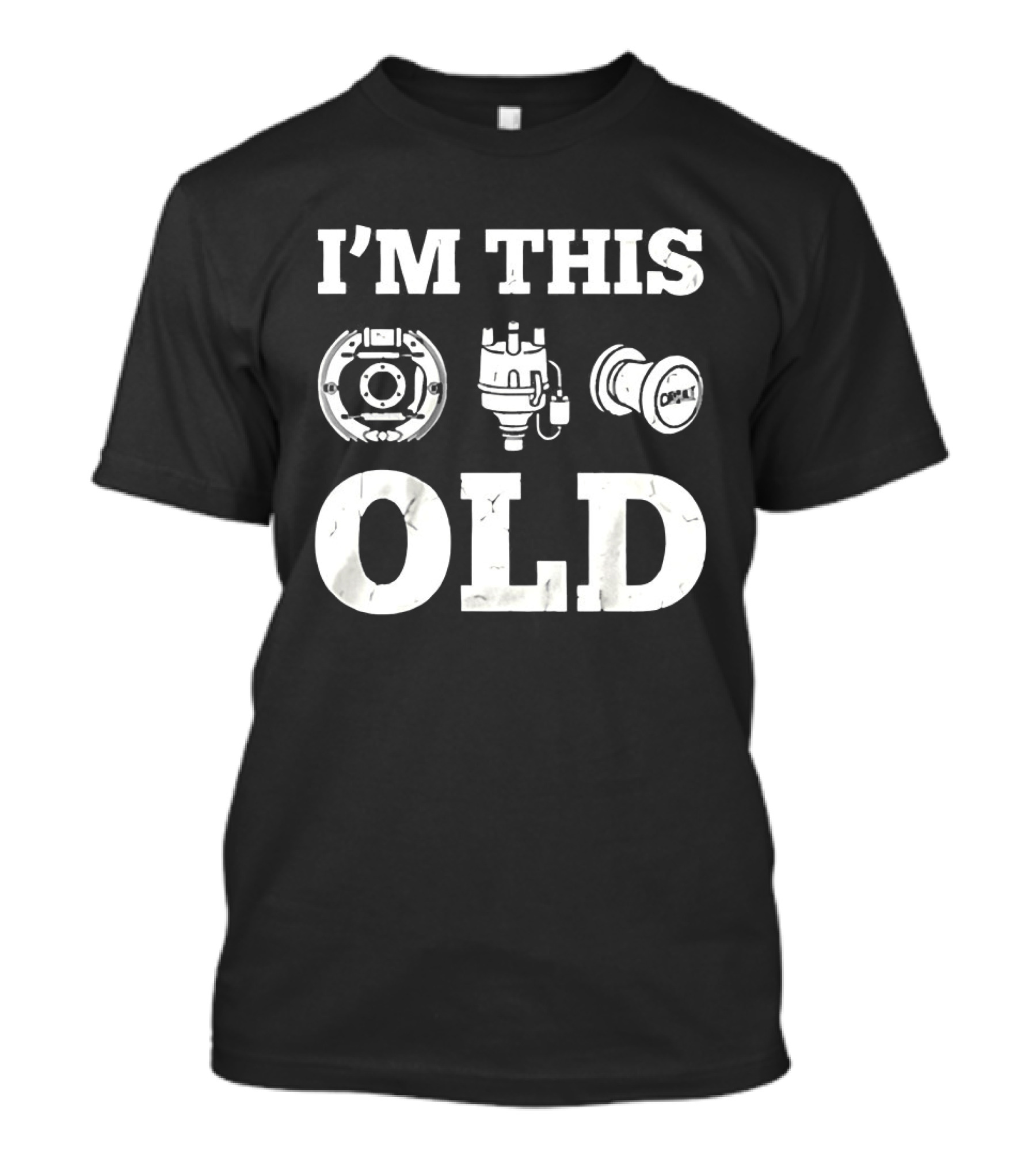 I'm This Old Cassette VHS Reel T-Shirt