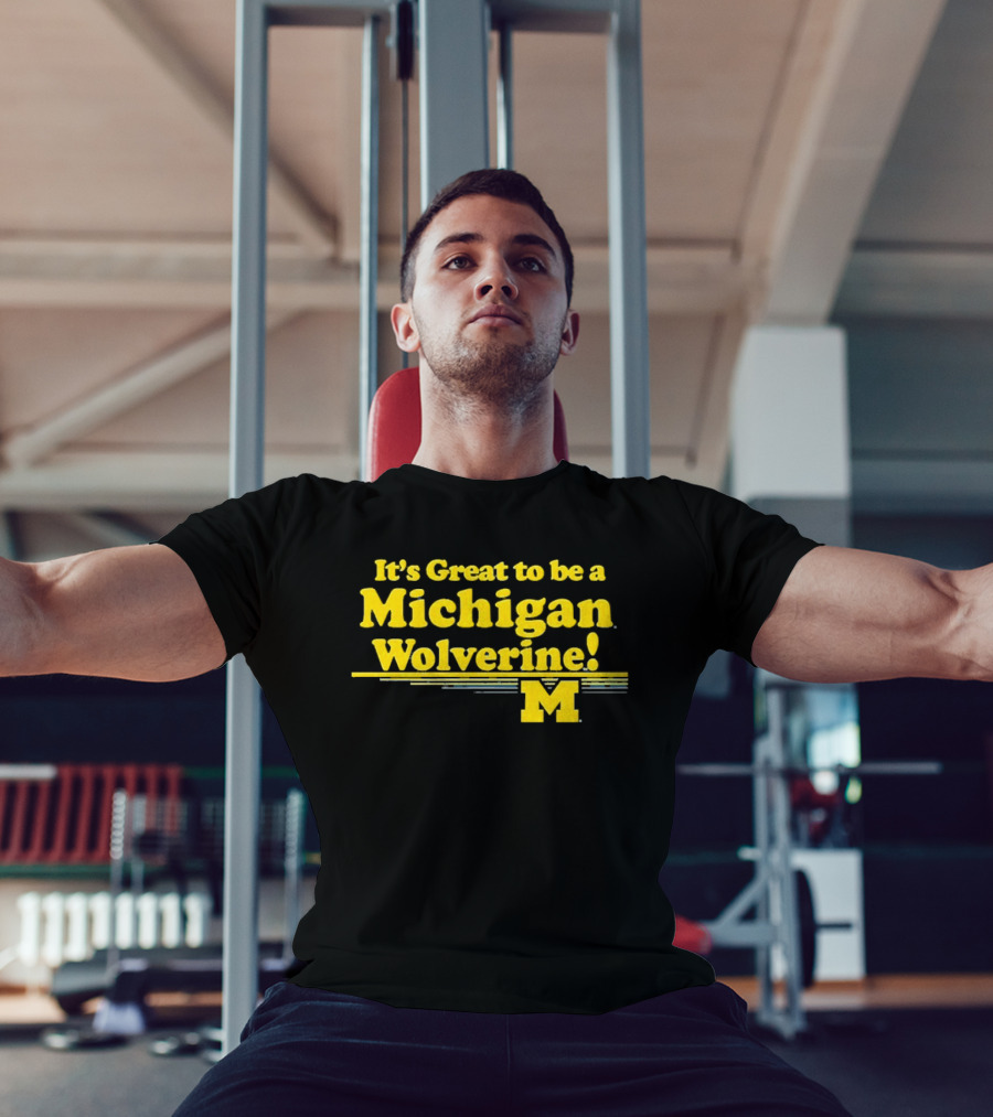 It's Great To Be A Michigan Wolverine M 2026 National Champs T-Shirt