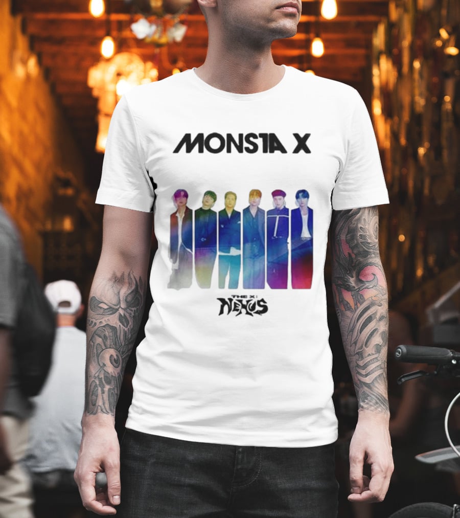 Monsta X Nexus 2026 White T-Shirt