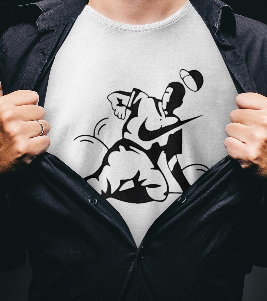 Nike Baseball Player Sliding T-Shirt