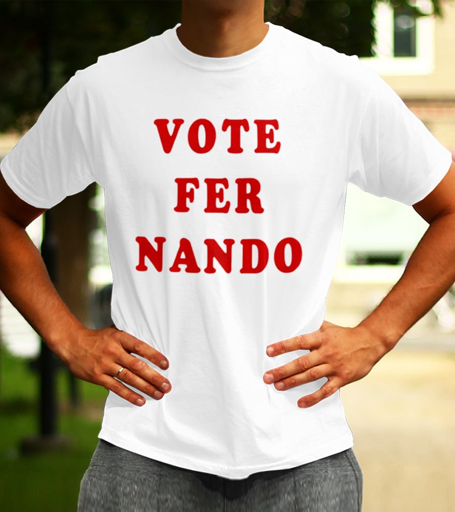 VOTE FER NANDO Padres Baseball T-Shirt