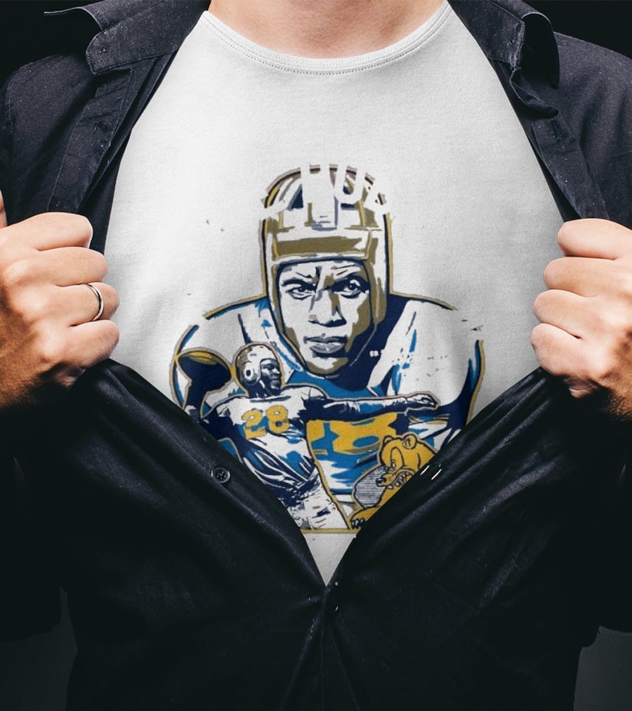 UCLA Football Honor Jackie Robinson Pasadena Flash 2026 Day Bruins 28 T-Shirt