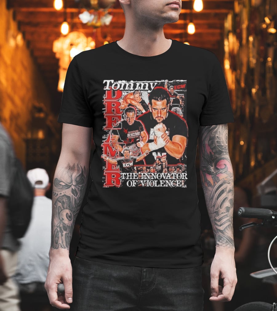 Tommy Dreamer ECW The Innovator Of Violence T-Shirt