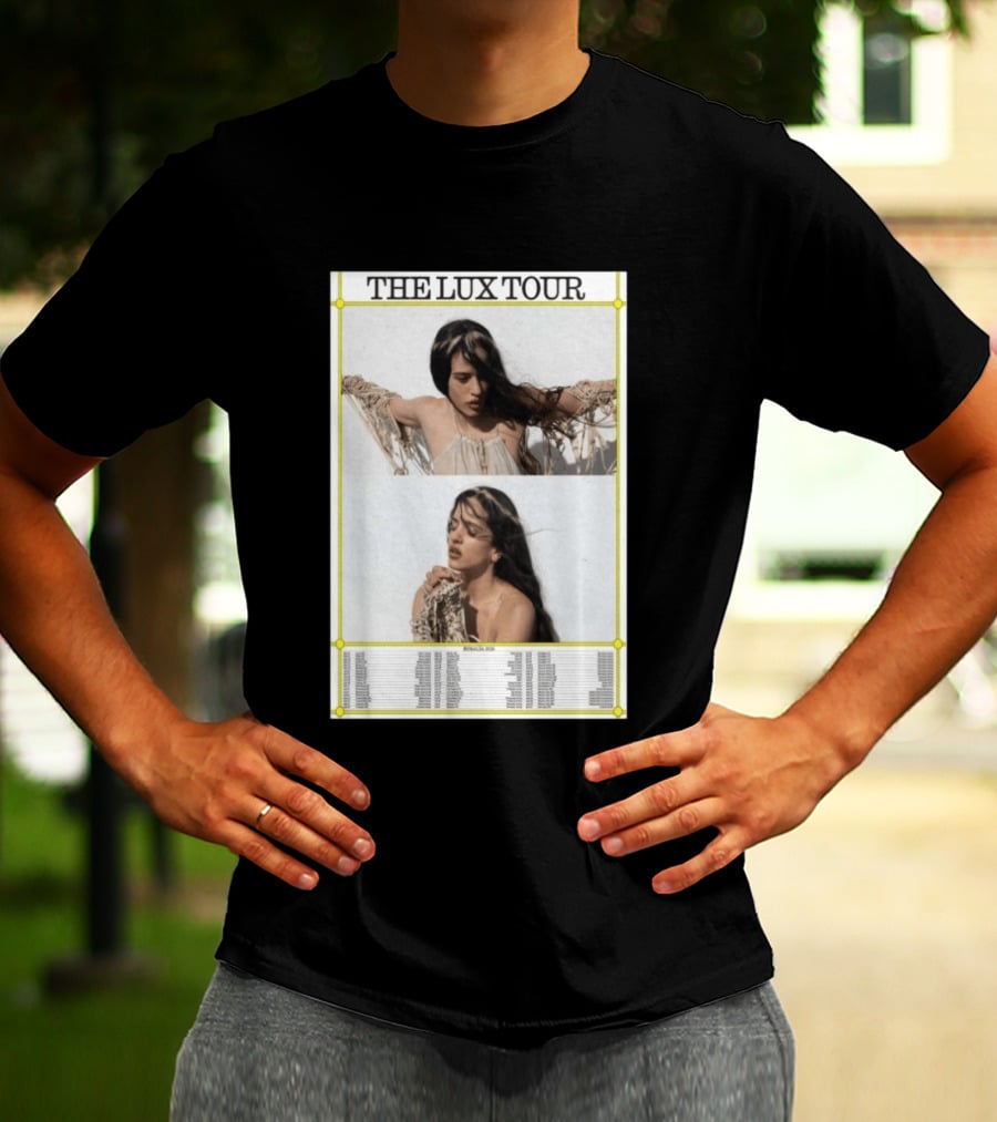 THE LUX TOUR Rosalía 2026 List T-Shirt