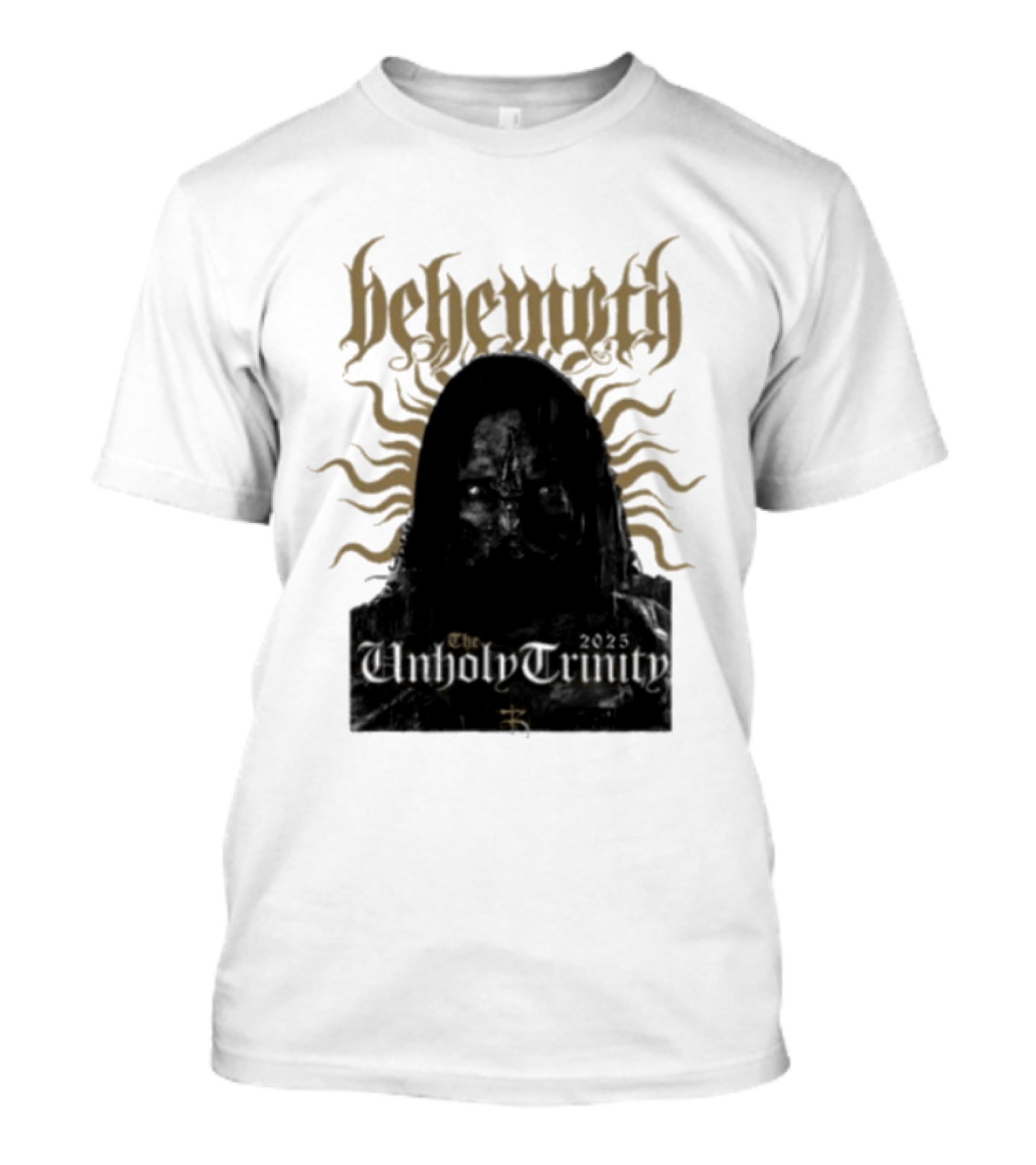 Behemoth The Unholy Trinity Sunburst Symbol Dark T-Shirt