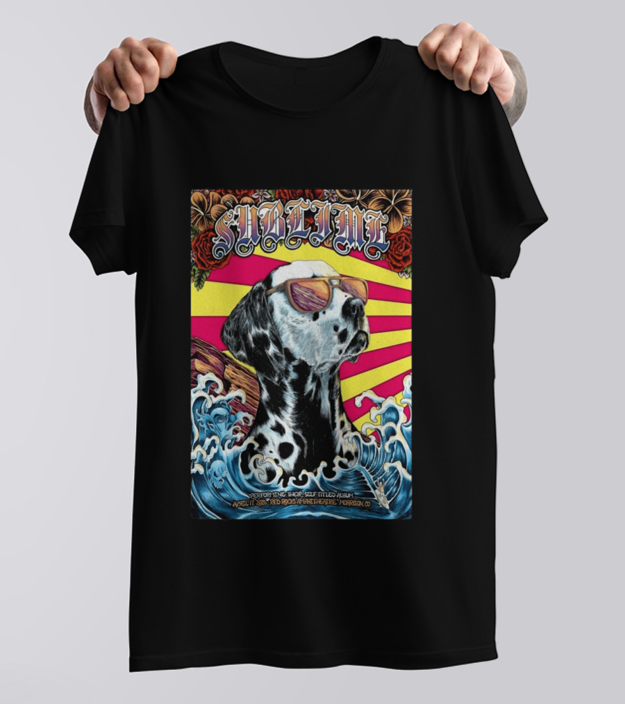 Sublime Self Titled Album April 17 2026 Red Rocks Amphitheatre Morrison CO T-Shirt