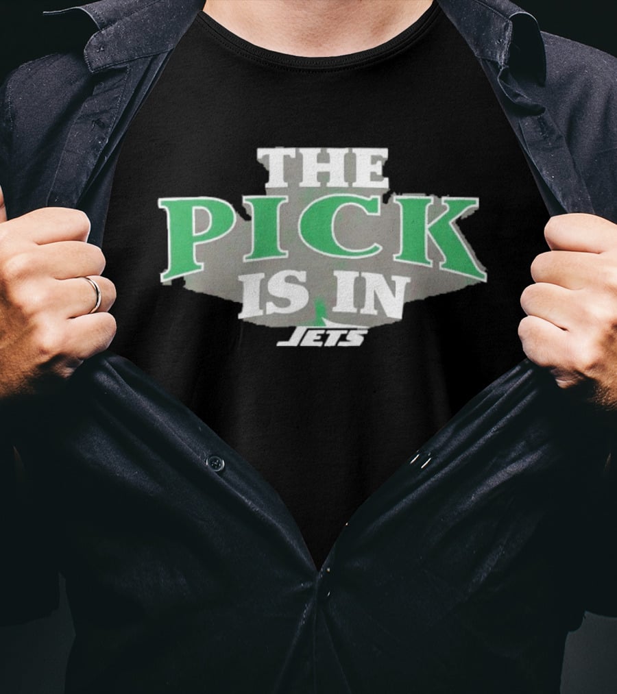 New York Jets The Pick Is In Draft T-Shirt