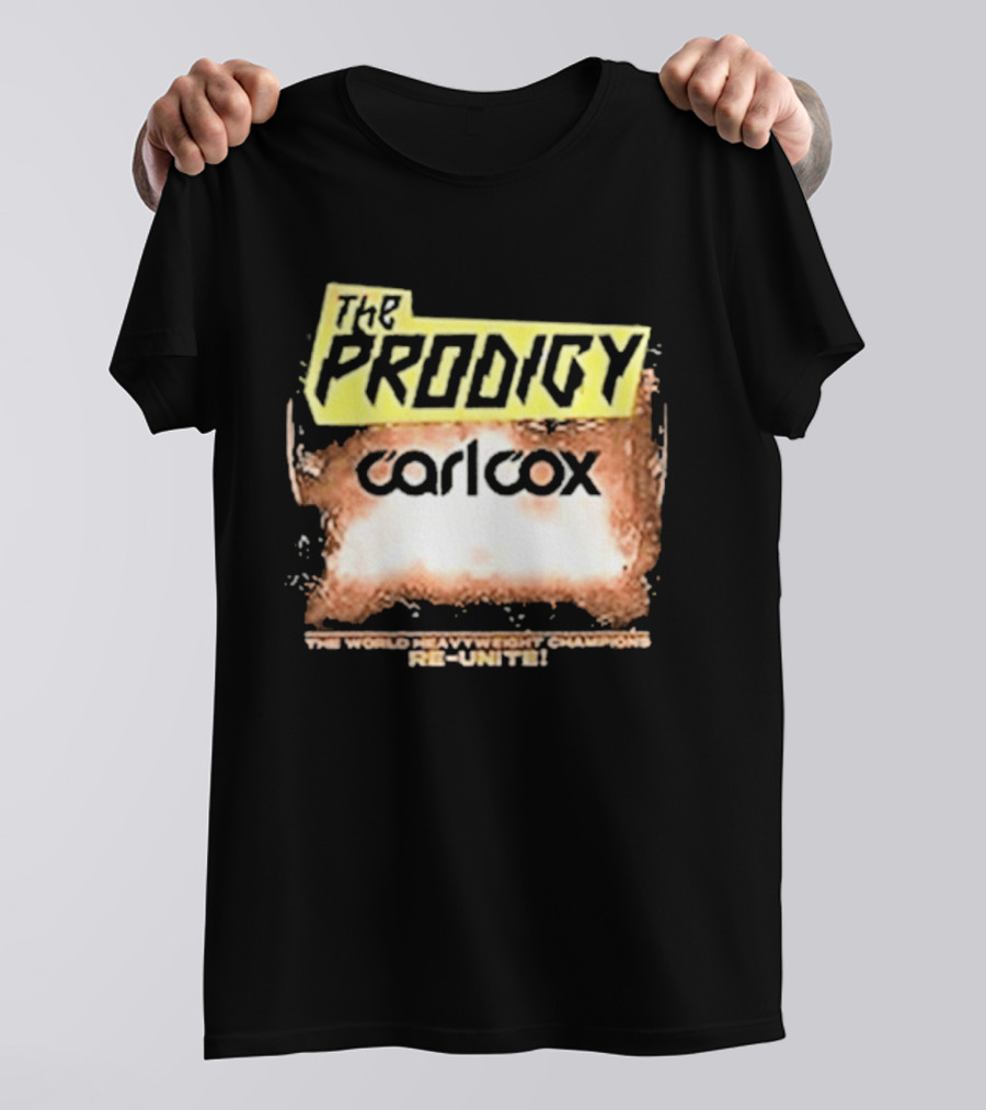 The Prodigy Carl Cox UK Ireland 2026 Tour Re United T-Shirt
