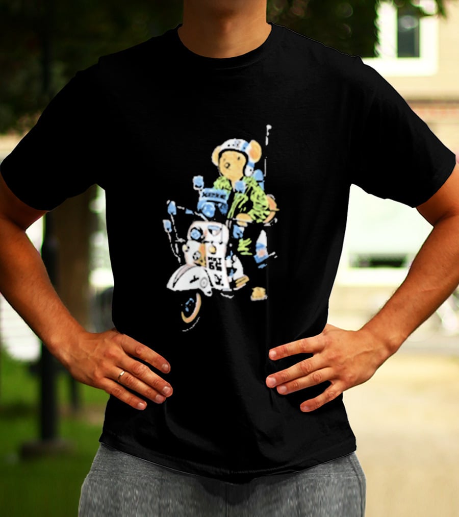 The Who X Market Studios Mod Bear Scooter T-Shirt