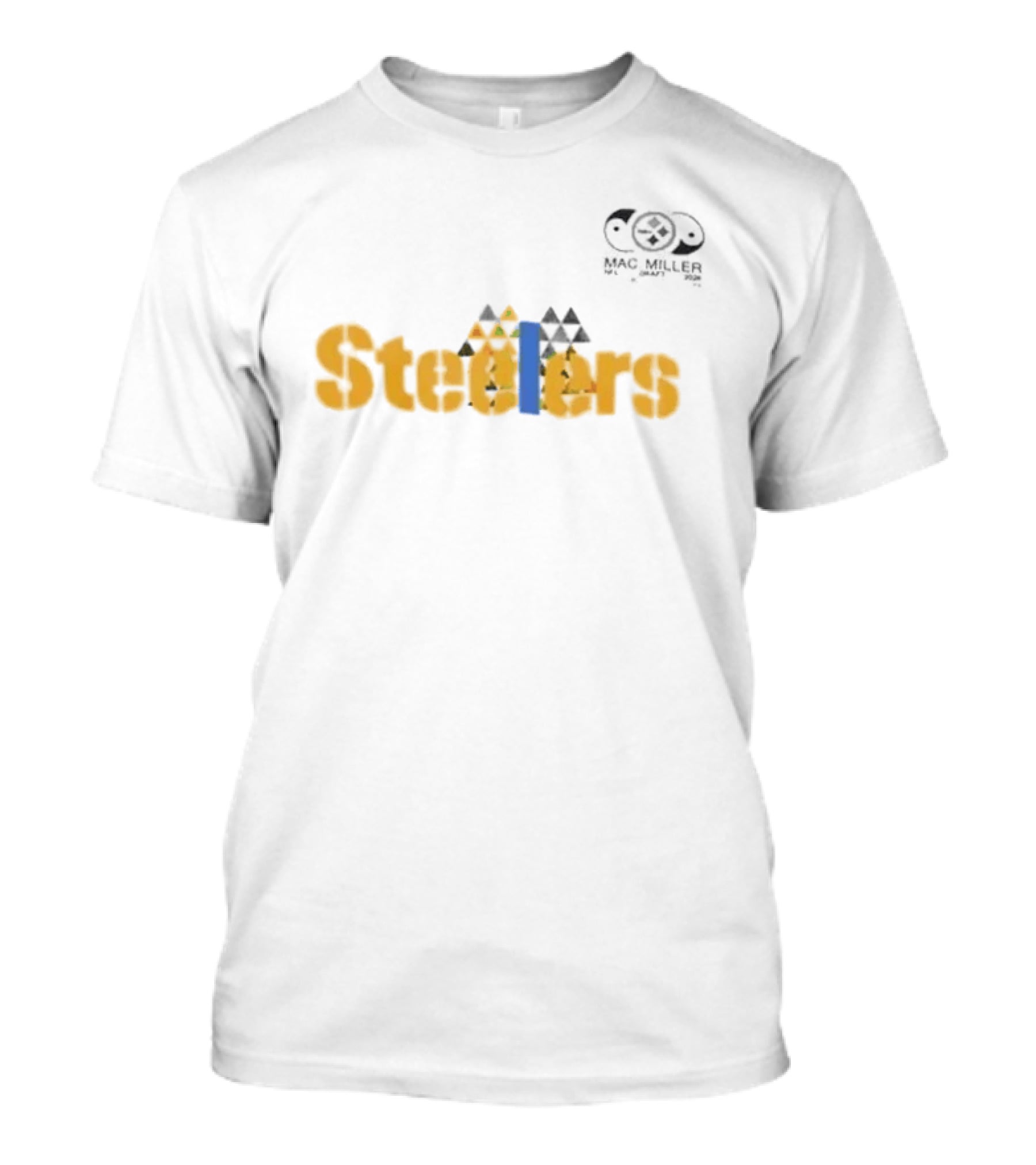 Mac Miller Pittsburgh Steelers Slide Park Collaboration T-Shirt