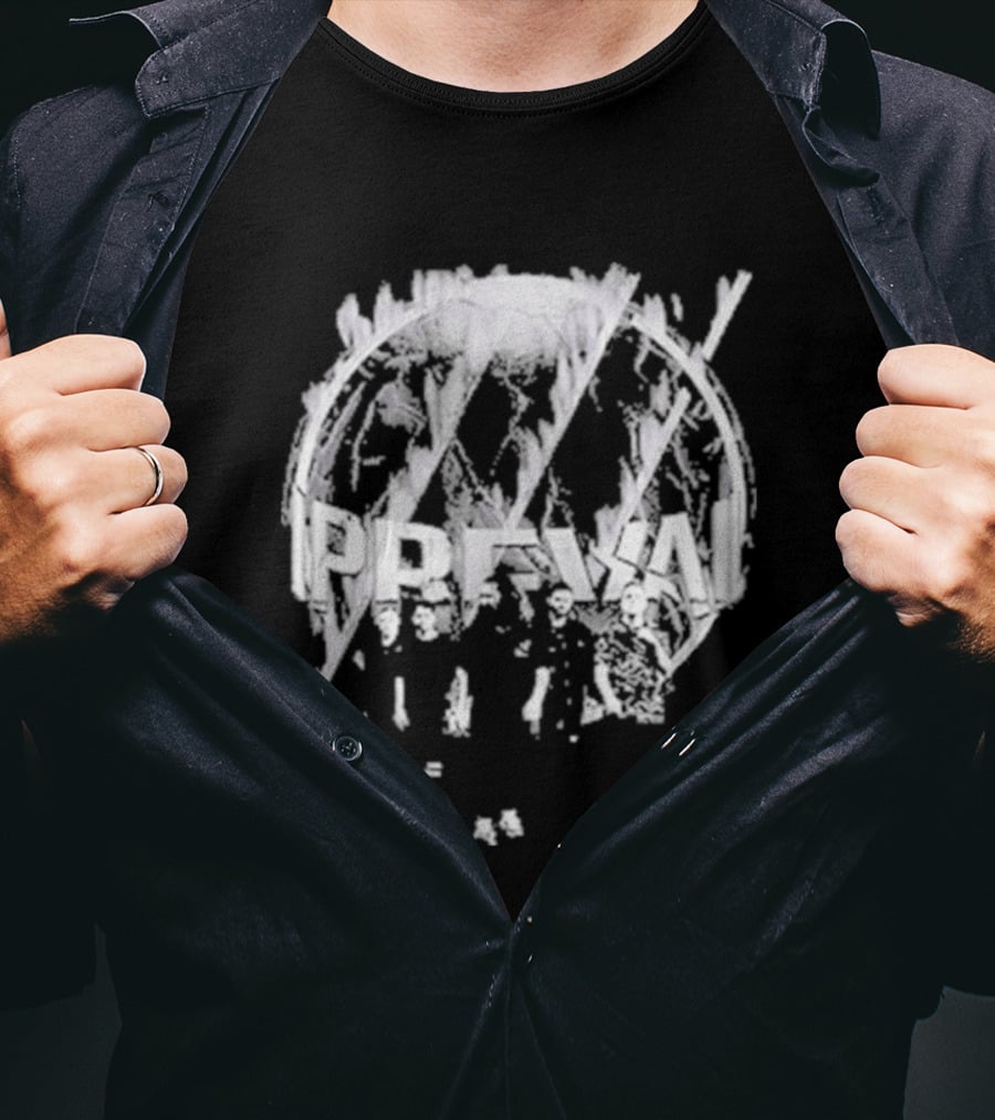 I Prevail Distressed Logo With Grunge T-Shirt