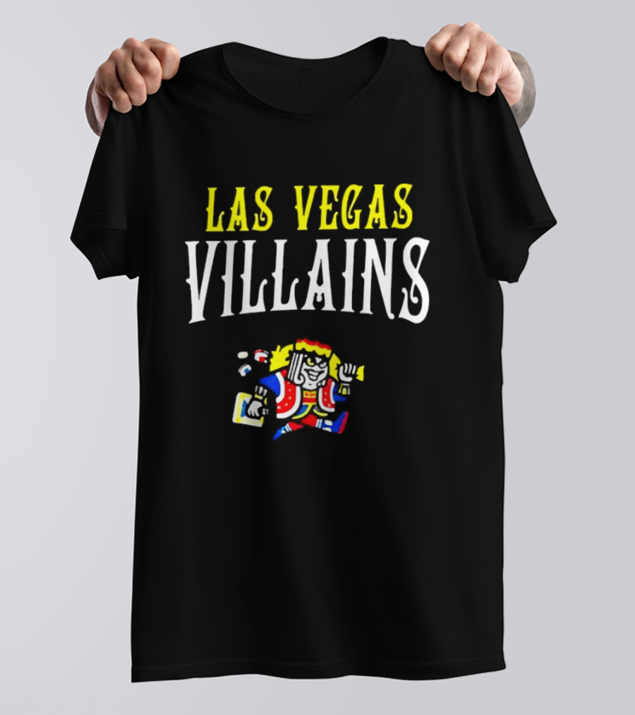Las Vegas Villains 2026 Las Vegas Aviators Night T-Shirt