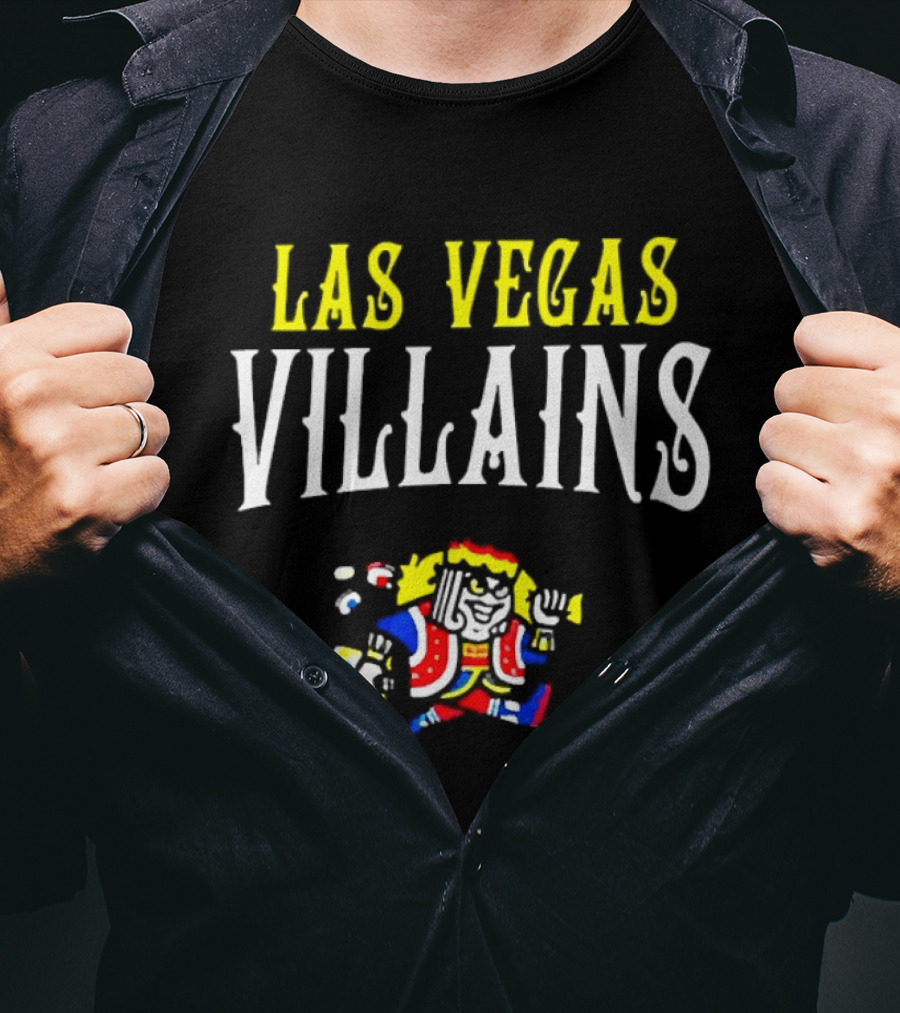 Las Vegas Villains 2026 Las Vegas Aviators Night T-Shirt