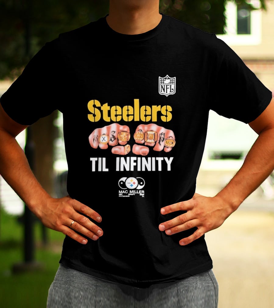 Steelers Til Infinity Mac Miller NFL T-Shirt