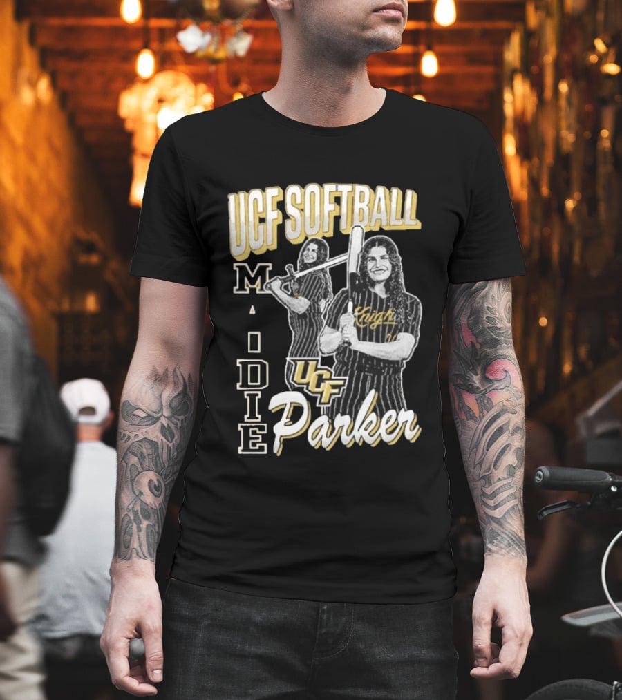 UCF Softball Maddie Parker Knights Player M Parker UCF T-Shirt