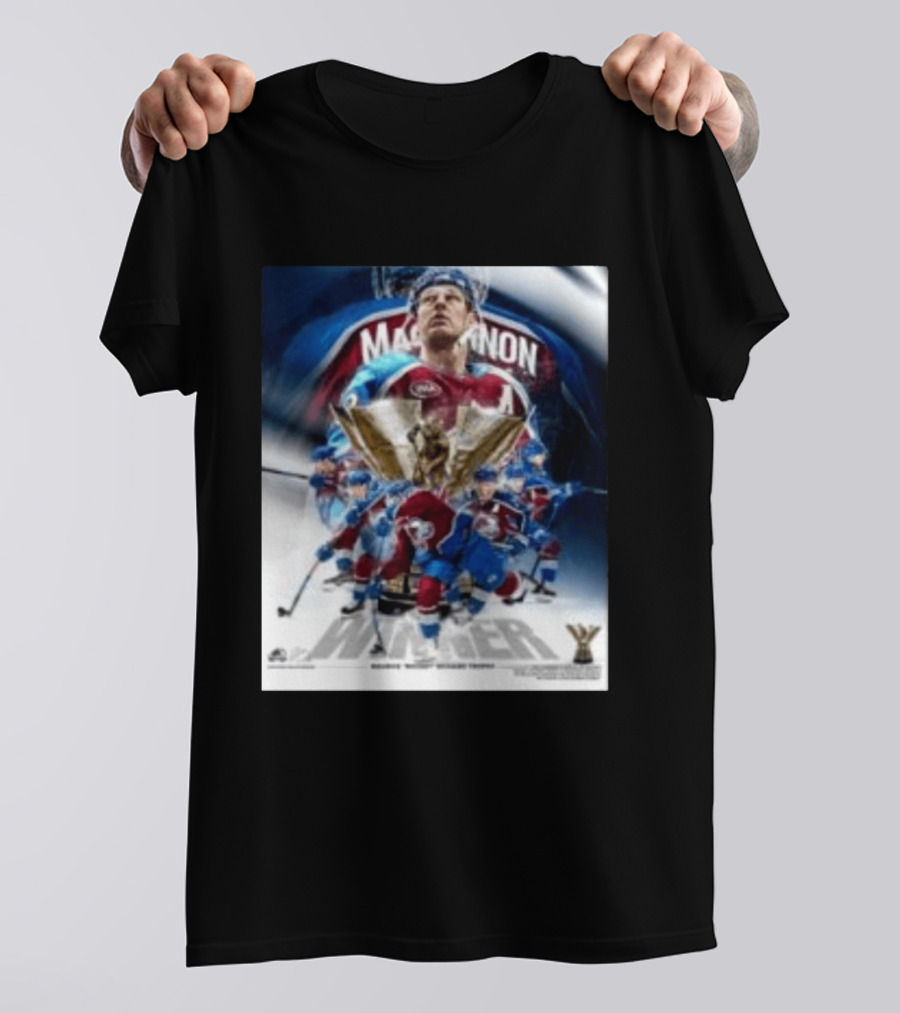 Nathan Mackinnon Winner 2026 Rocket Richard Trophy Colorado Hockey Team T-Shirt