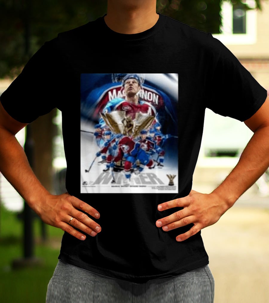 Nathan Mackinnon Winner 2026 Rocket Richard Trophy Colorado Hockey Team T-Shirt