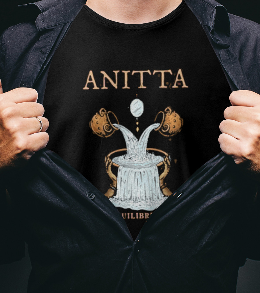 Anitta Equilibrivm Water Dual Amphora Pouring Balance T-Shirt