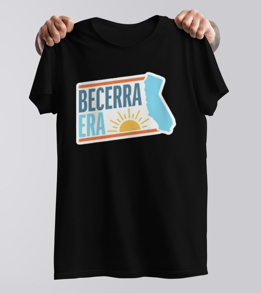 Becerra Era California Celebration Sunburst T-Shirt