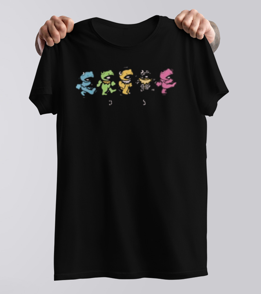 Boris Dancing Froggies Colorful T-Shirt