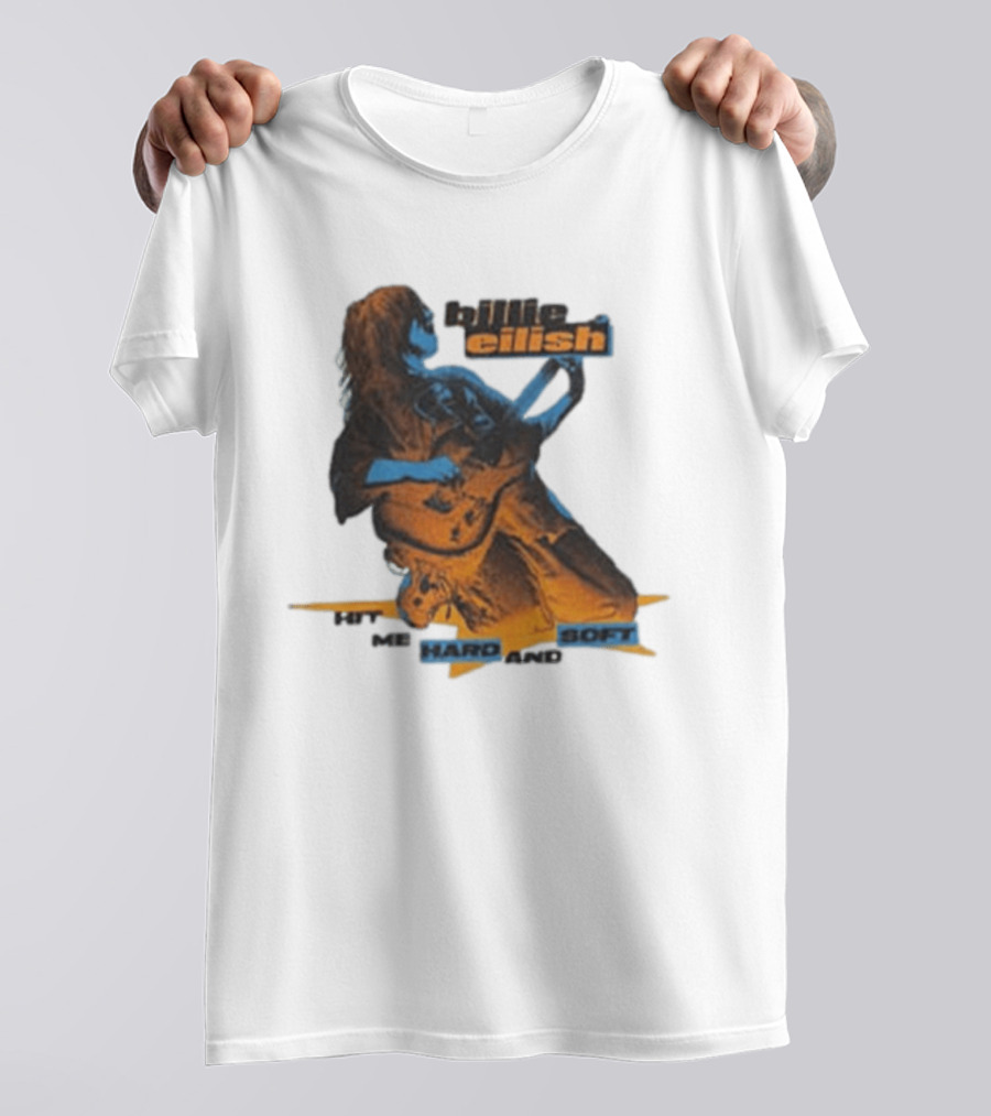 Billie Eilish Hit Me Hard And Soft Guitar T-Shirt