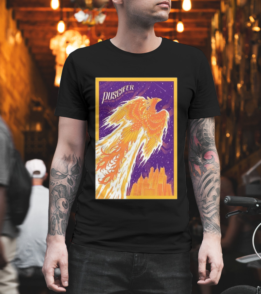 Puscifer Phoenix Rising Apr 18 2026 At Fox Theatre Detroit T-Shirt