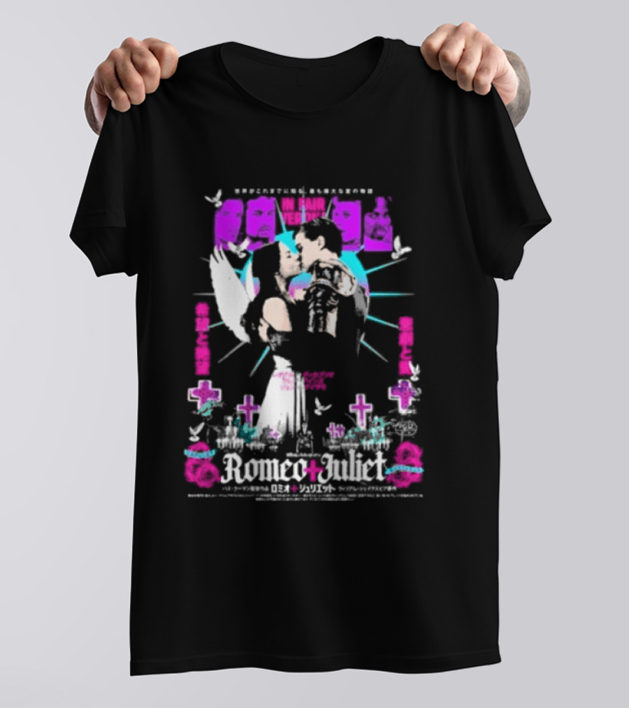 Rucking Fotten Hope Despair Local God Variant Colorway Anime Collage T-Shirt