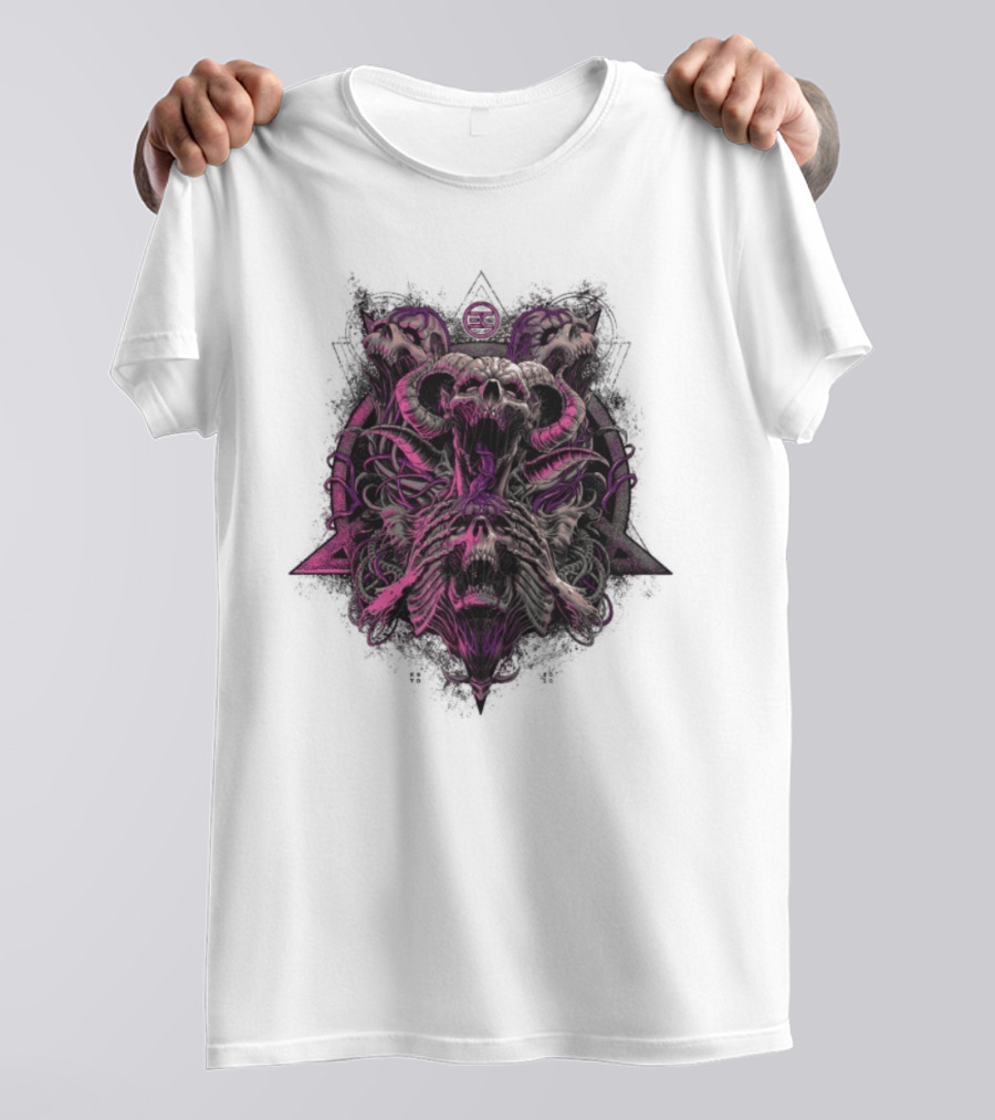 Electric Callboy Beast Mode Skull Demon T-Shirt