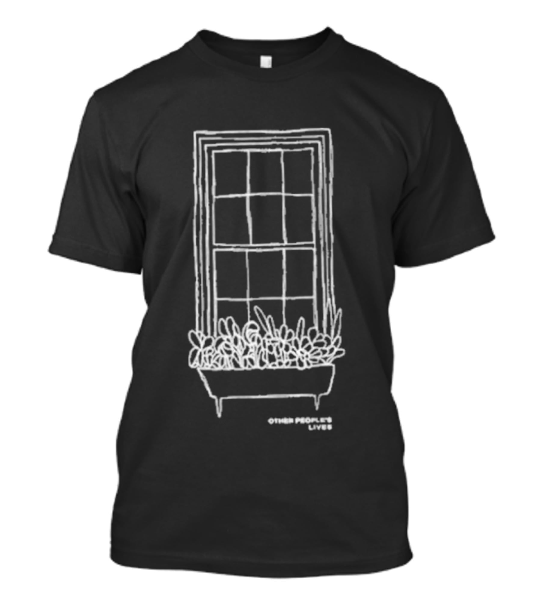 Dan Campbell Window Flower Box Sketch T-Shirt