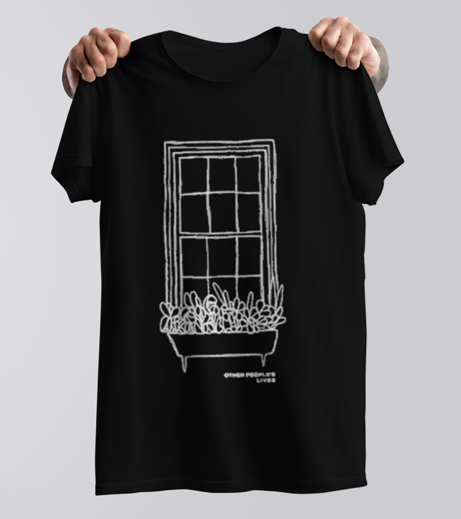 Dan Campbell Window Flower Box Sketch T-Shirt