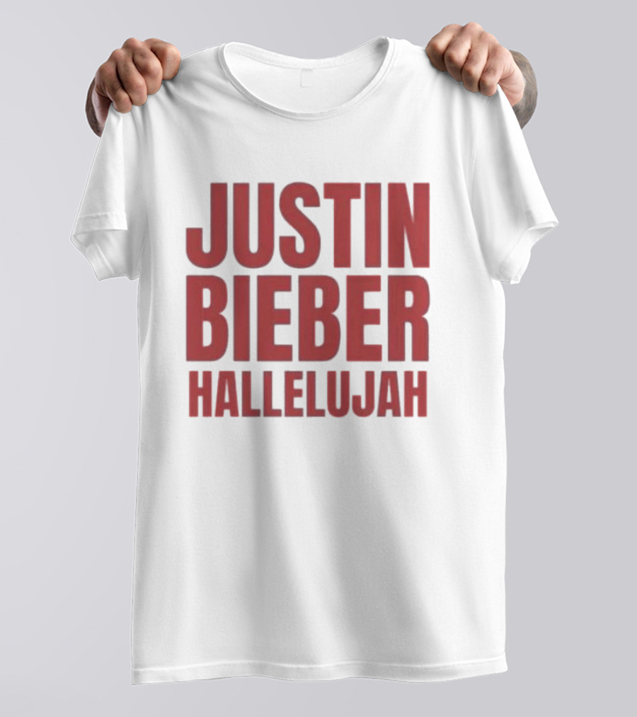 Justin Bieber Hallelujah T-Shirt