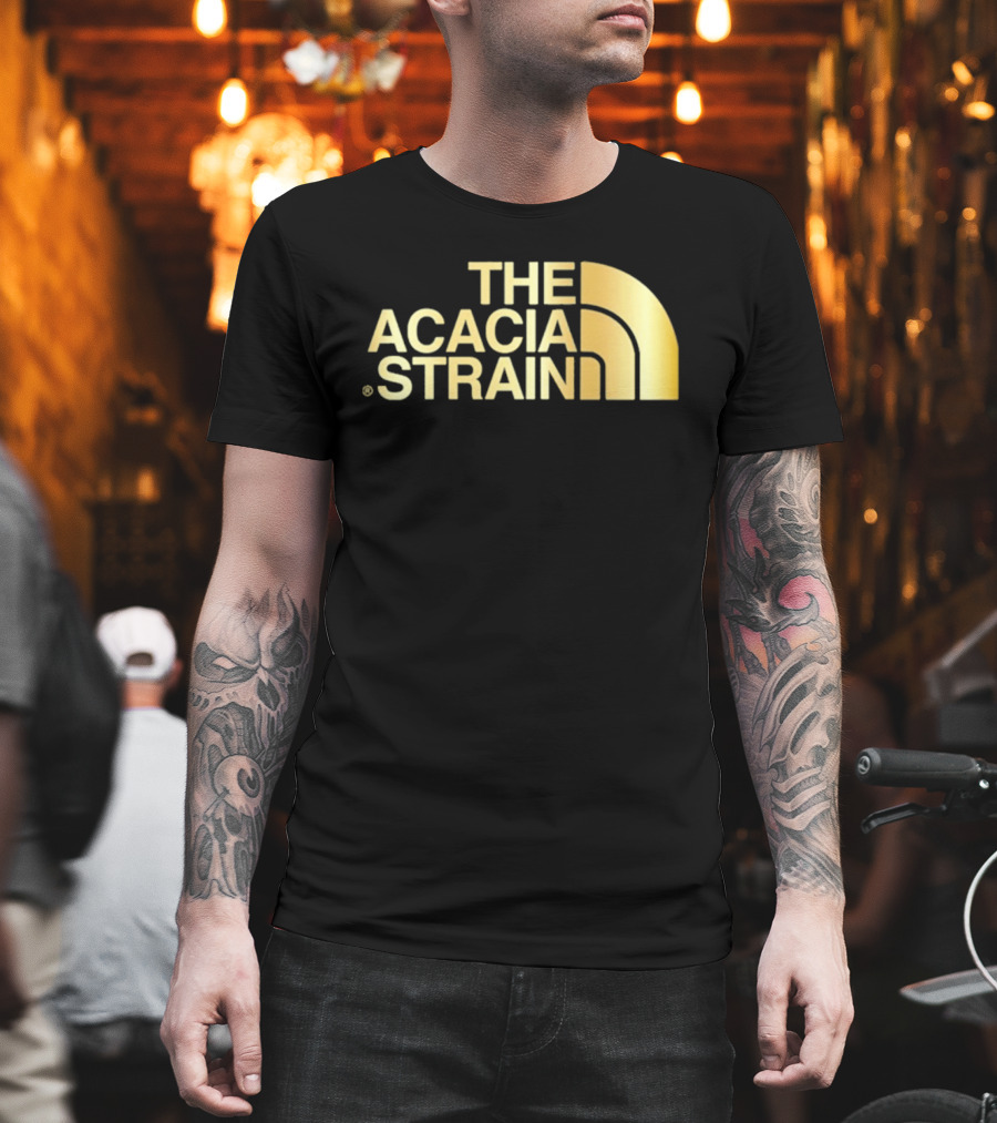 The Acacia Strain Gold Foil Arch T-Shirt