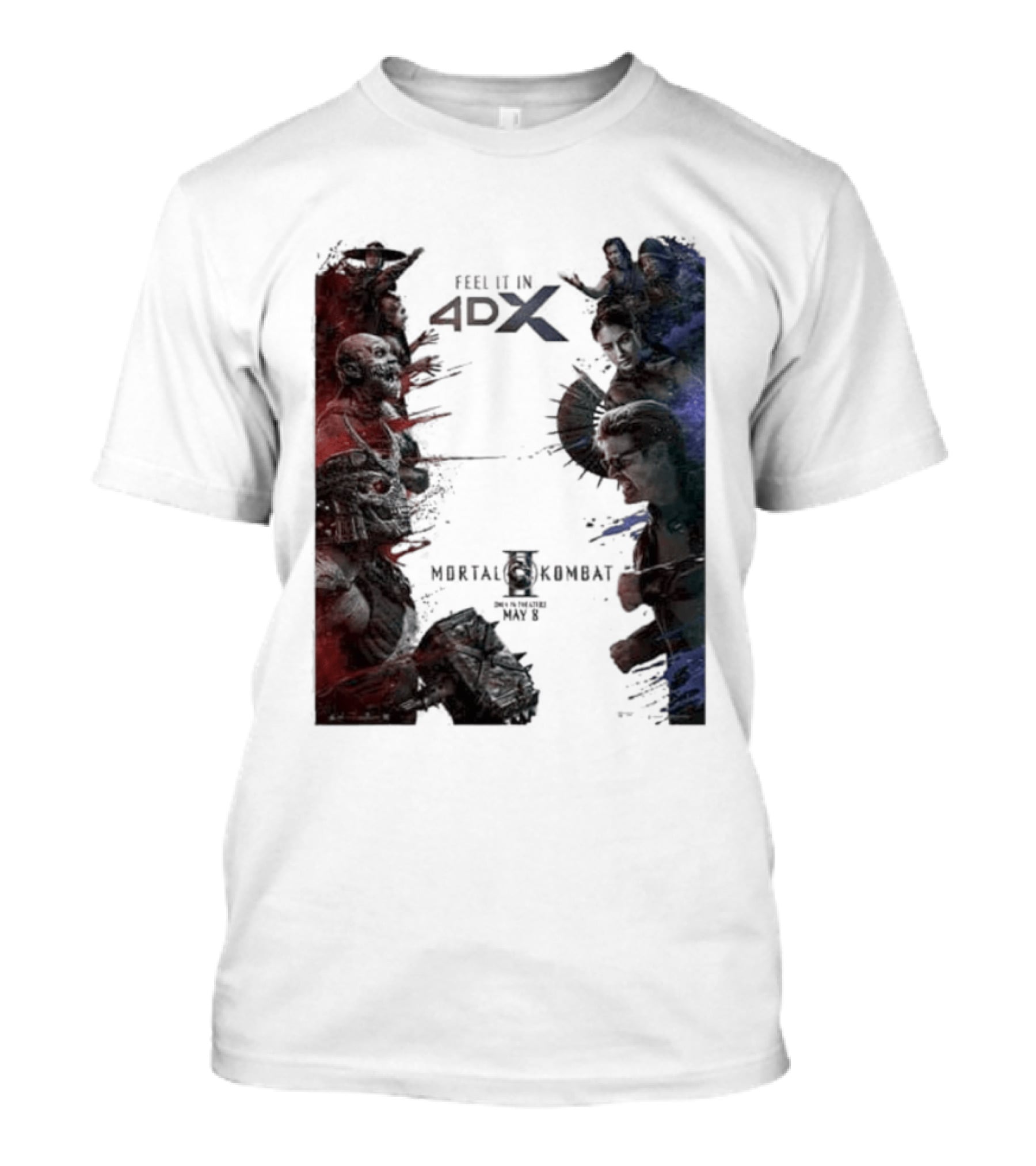 Mortal Kombat II 4DX Exclusive In Theaters May 8 2026 T-Shirt