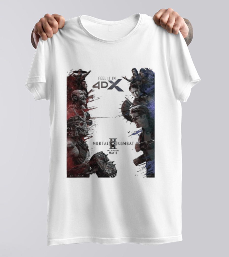 Mortal Kombat II 4DX Exclusive In Theaters May 8 2026 T-Shirt