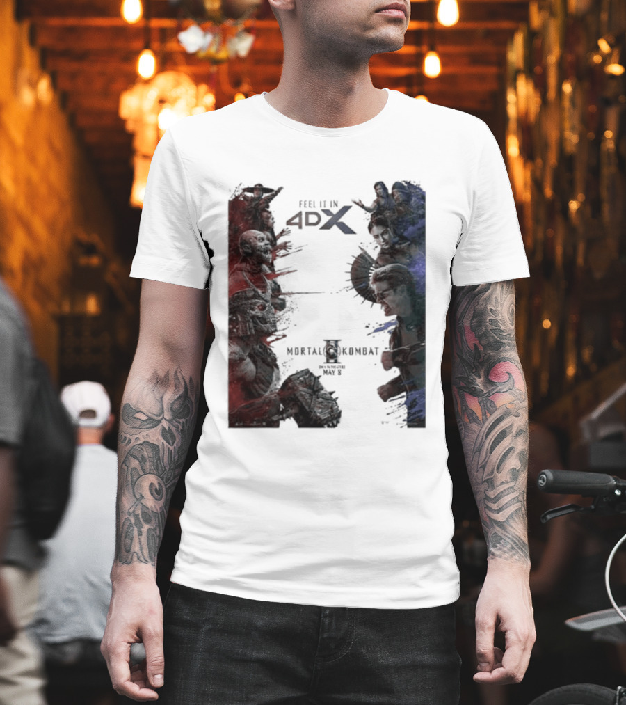 Mortal Kombat II 4DX Exclusive In Theaters May 8 2026 T-Shirt