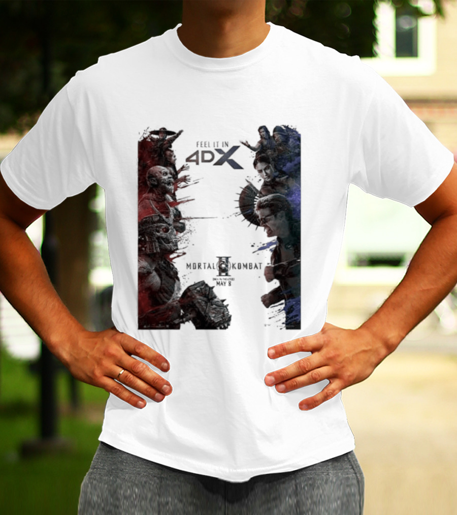 Mortal Kombat II 4DX Exclusive In Theaters May 8 2026 T-Shirt