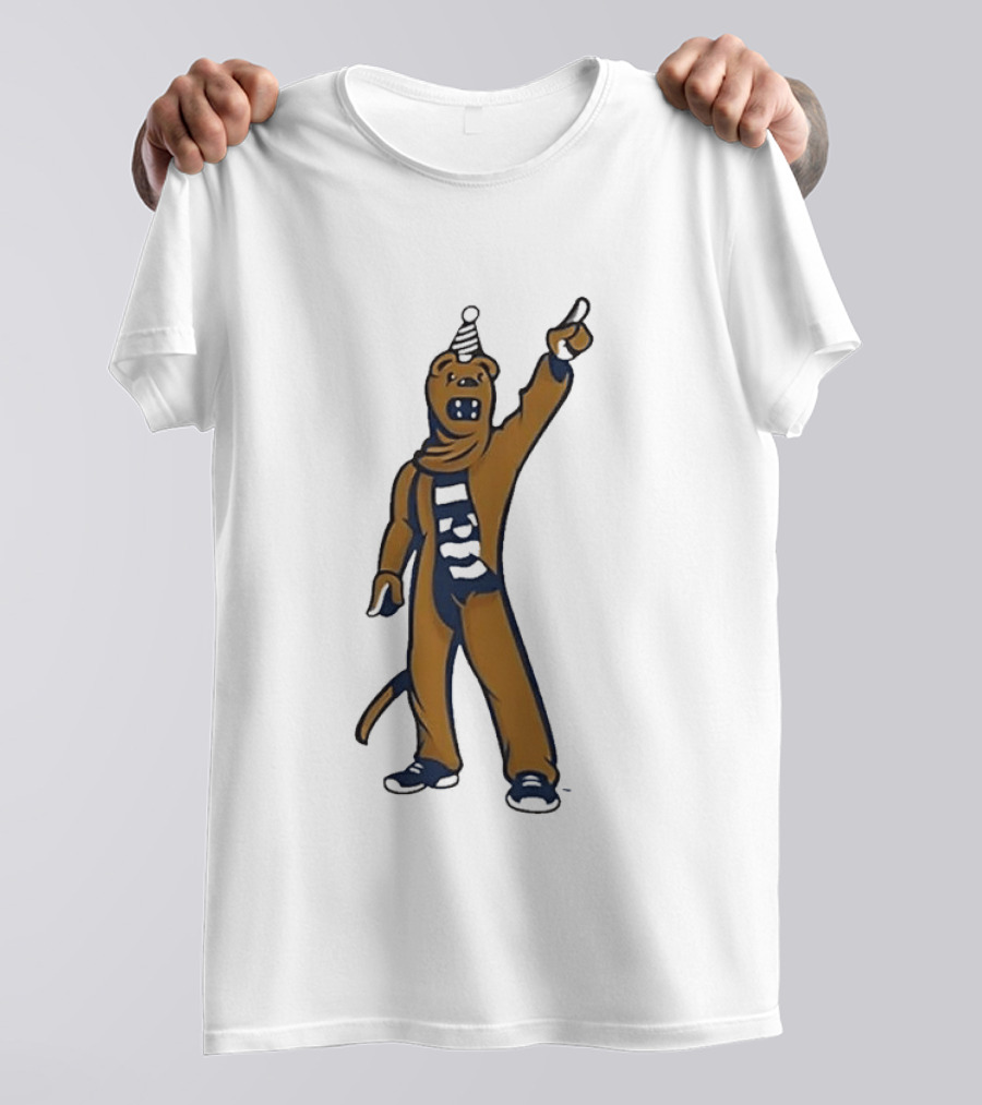 Penn State Nittany Lions Mascot Roaring Fan Spirit Outfit T-Shirt